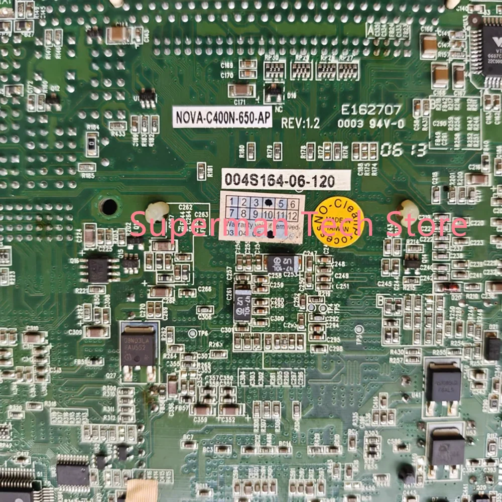 

Промышленная материнская плата NOVA-C400N-650-AP REV:1.2 004S164-06-120 NOVA-C400N-650 NOVA-C400N-