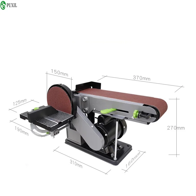 BD46 Multi-functional Vertical And Horizontal Dual-purpose Polishing Machine Woodworking Sanding Machine Belt Sanding Machine