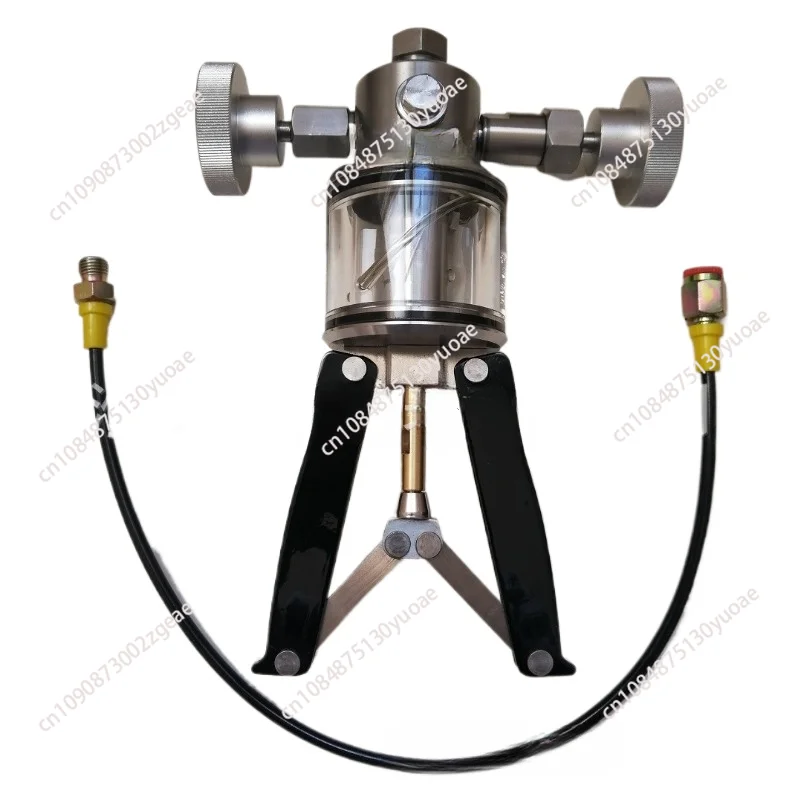 Marine Pliers Type Force Pump 0 ~ 700bar Hand Pinch High Pressure Hydraulic Source Handheld Pneumatic Pressure Calibrator