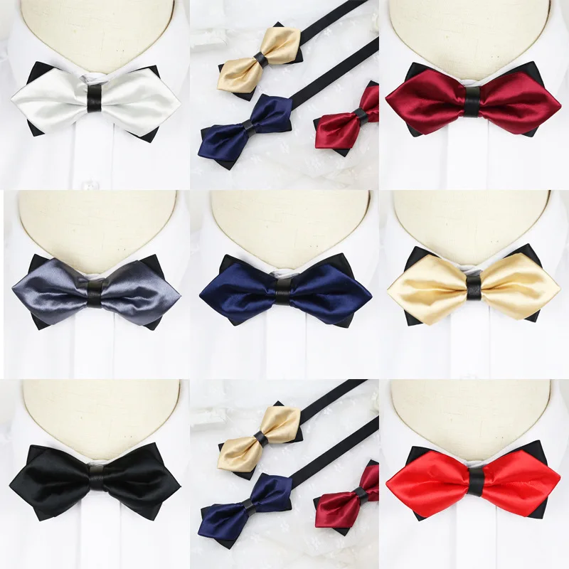 Jacquard Bowtie Fashion Bow tie For Women Butterfly Bow knot Groom Bow Ties Cravats Bowties For Wedding Party Groomsmen