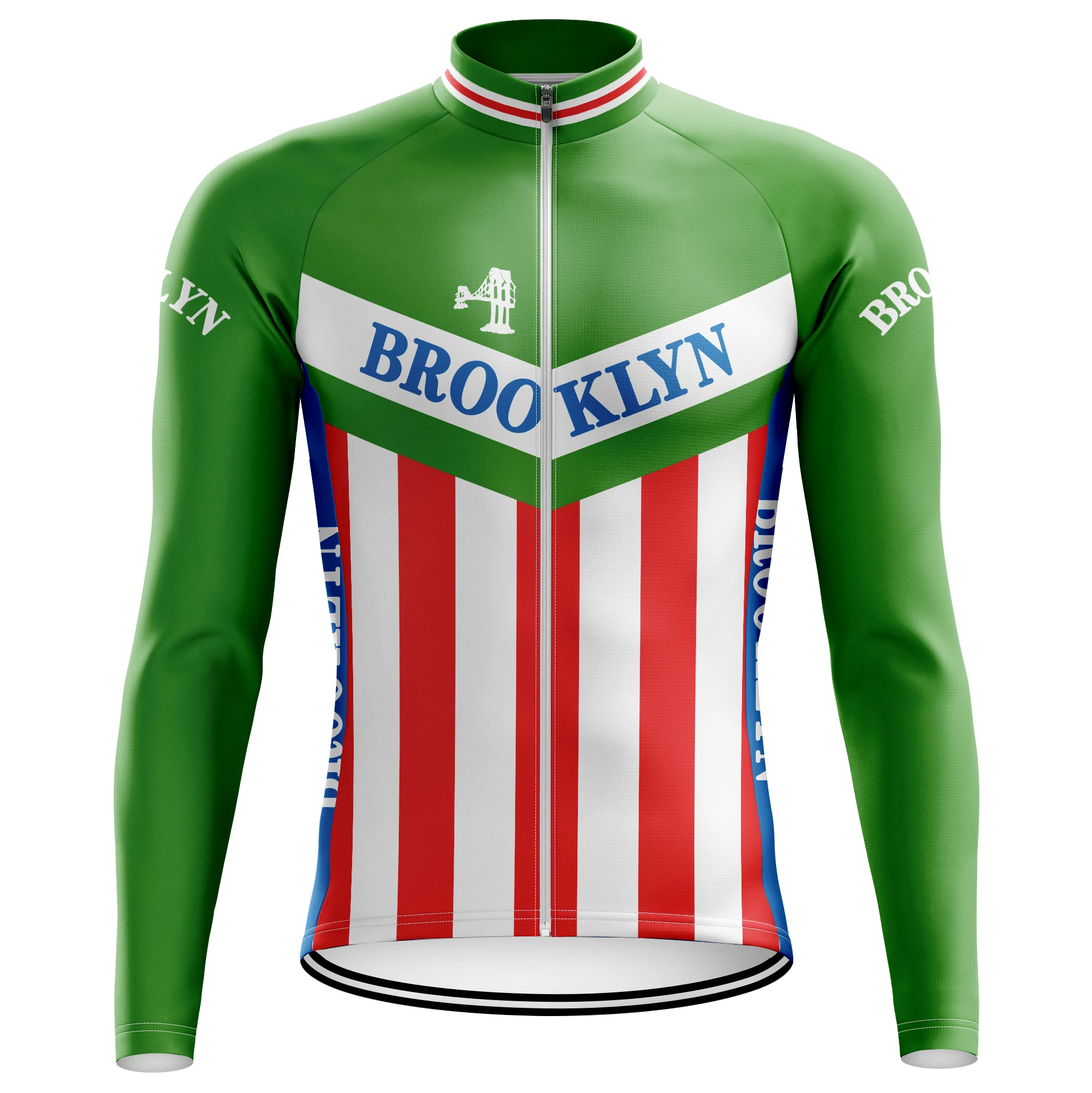 Summer Multi Styles Men Retro Cycling Jersey Long Sleeves Riding  No Fleece Bike Top Paris Roubaix Brooklyn Ford Faema Molteni