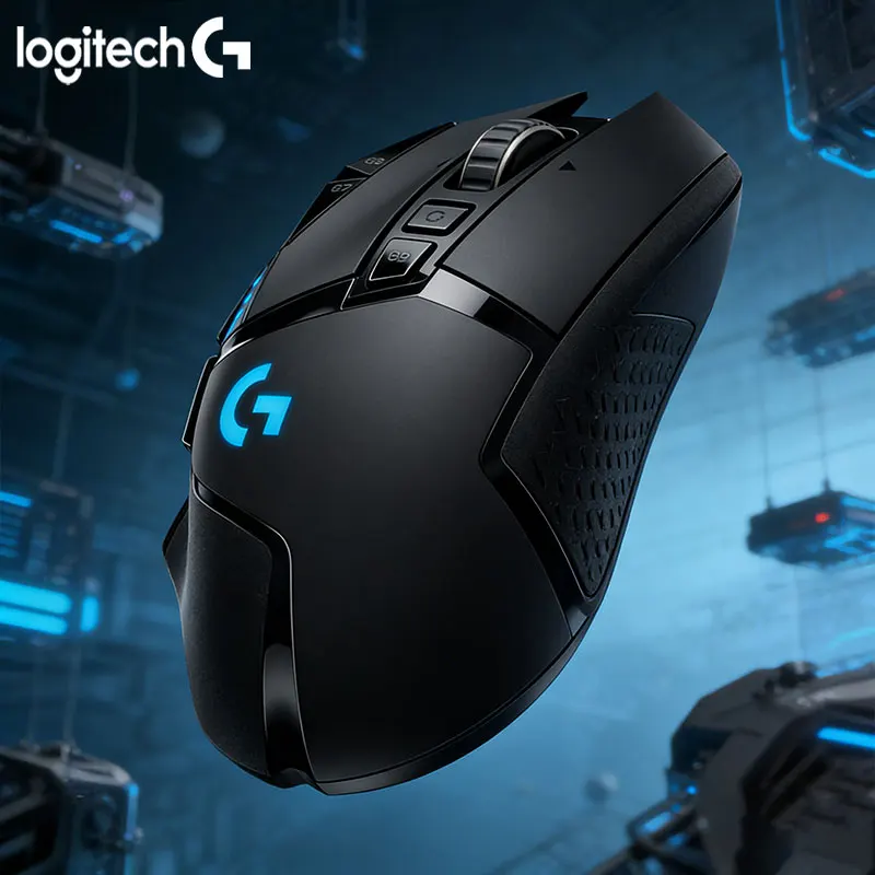 

Игровая мышь Logitech G502/M750, беспроводное подключение, точное позиционирование, RGB-подсветка, совместимость с настольными ПК и ноутбуками.