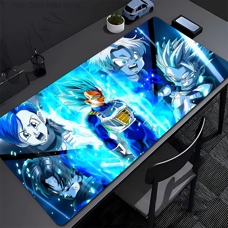 Dragon Ball Large Mouse Pad Game Player Keyboard Pad Anti-Slip Office Study Desk Mat Floor Mat Coaster PC Carpet Anime Mousepad