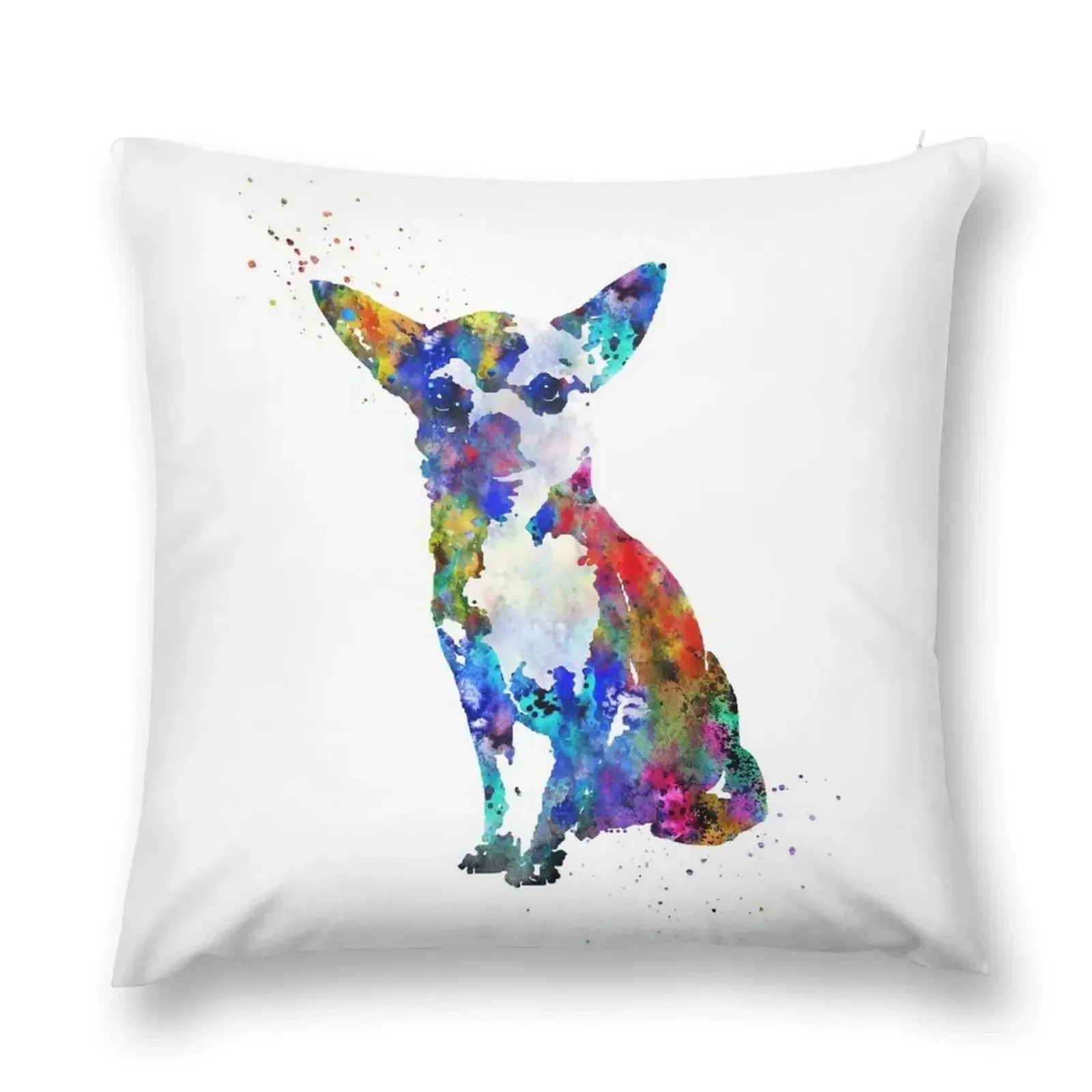 Chihuahua, Chihuahua print, watercolor Chihuahua Throw Pillow Cusions Cover pillow cover luxury pillow