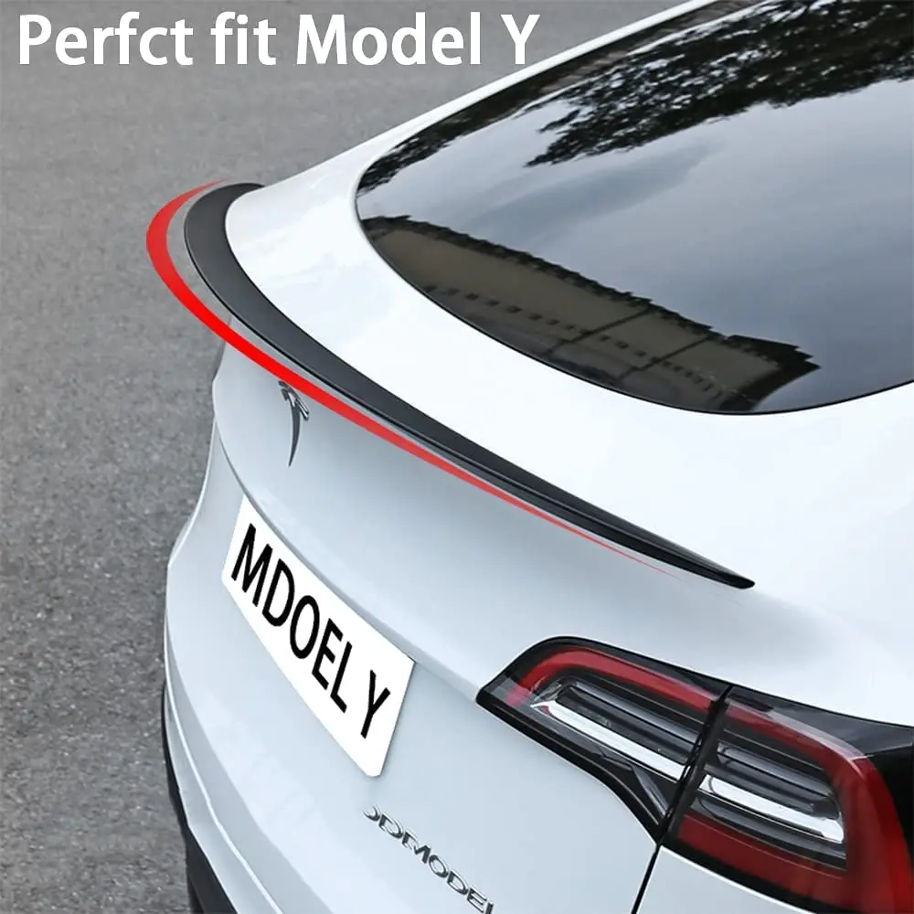 Spoiler posteriore Ala Aileron per Tesla Model Y 2019 2020 2021 2022 2023 2024 Accessori OEM Prestazioni Labbro bagagliaio posteriore