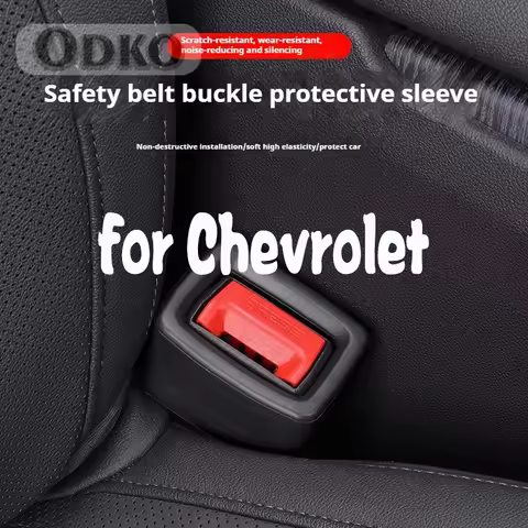 Chevrolet Malibu Cruze Camaro Volt Bolt Trax Malibu 용 카시트 벨트 브래킷 실리콘 버클 보호 커버