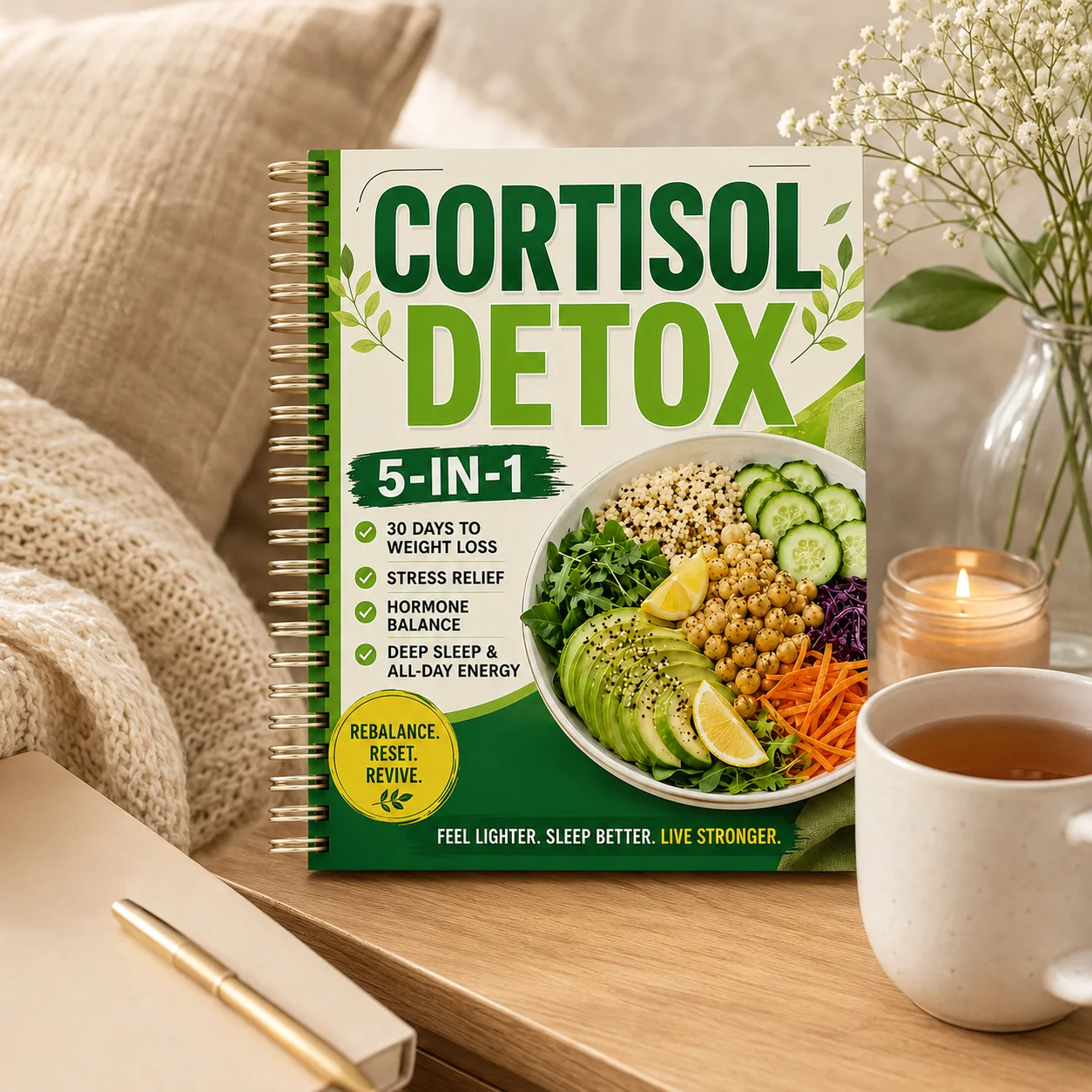 A5 Spiral Wellness Guide, 30-D - Renewable Energy Books ulasan dan harga