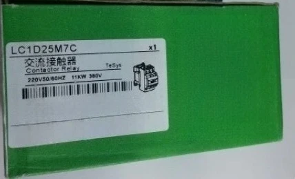 

Brand New Original Electric LC1D25M7C Coil 110V 220V 380V 36V 24V AC Contactor 25A Din Rail Contact Device Fast delivery