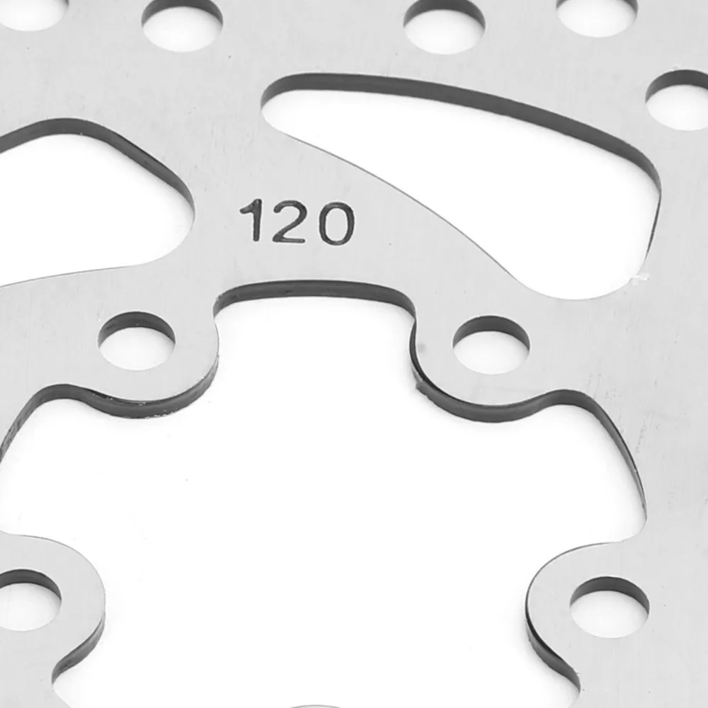 

120mm Electric Scooter Brake Disc 5 Holes Stainless Steel Bicycle Brake Discs with 5 screws and 2 brake pads for M365 /PRO/ PRO2