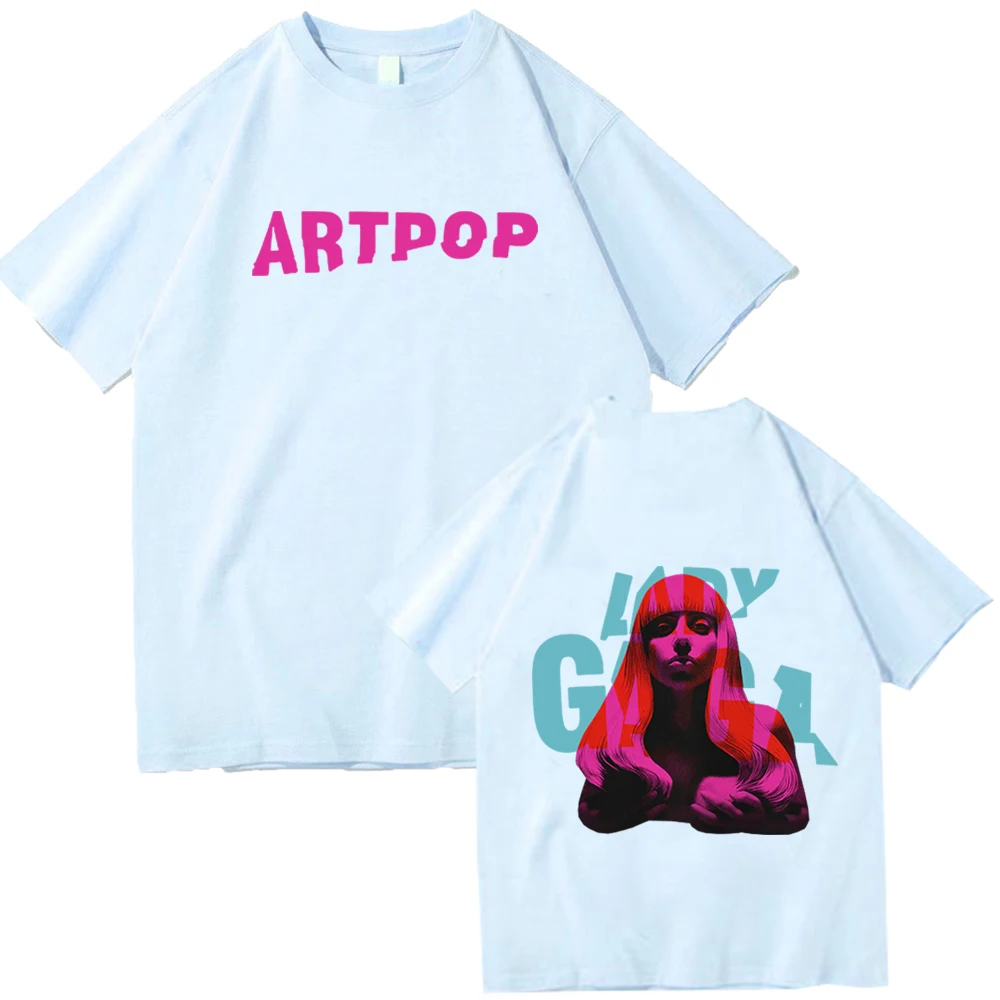 Lady Gaga The Fame T-shirt Man Women Harajuku O-neck Summer Casual Shirt