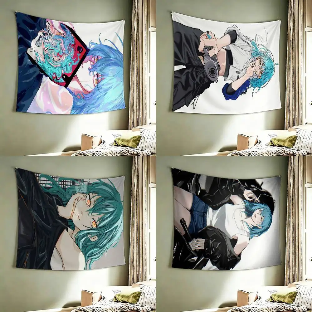 SAKAMOTO DAYS Akira Akao   flag Best Price Decoration Outdoor Picnic Party Art Hanging Party