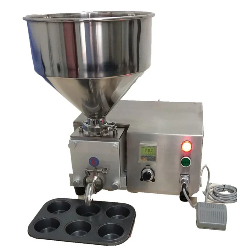 Multifunctional Chocolate Injector Filler Cream Puff Filling Donut Cup Cakes Depositor Machine Pastry Injection