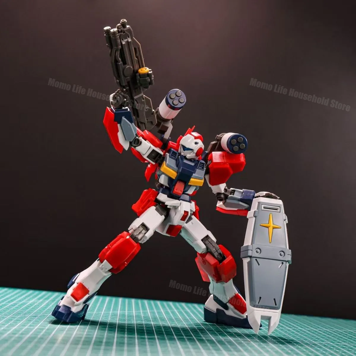 متوفر في المخزون Lingdu HG 1/144 Rx-81la G-Line ضوء درع التجمع نموذج أطقم أنيمي عمل الشكل روبوت البلاستيك نموذج الهدايا اللعب