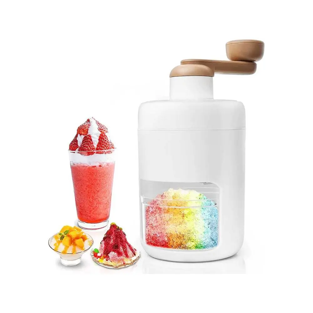 

Shaved Ice, Hand Ice Breaker, Stainless Steel Blade, Suitable For Ice Cream, Smoothies, Popsicles, Watermelons Necessary Summer