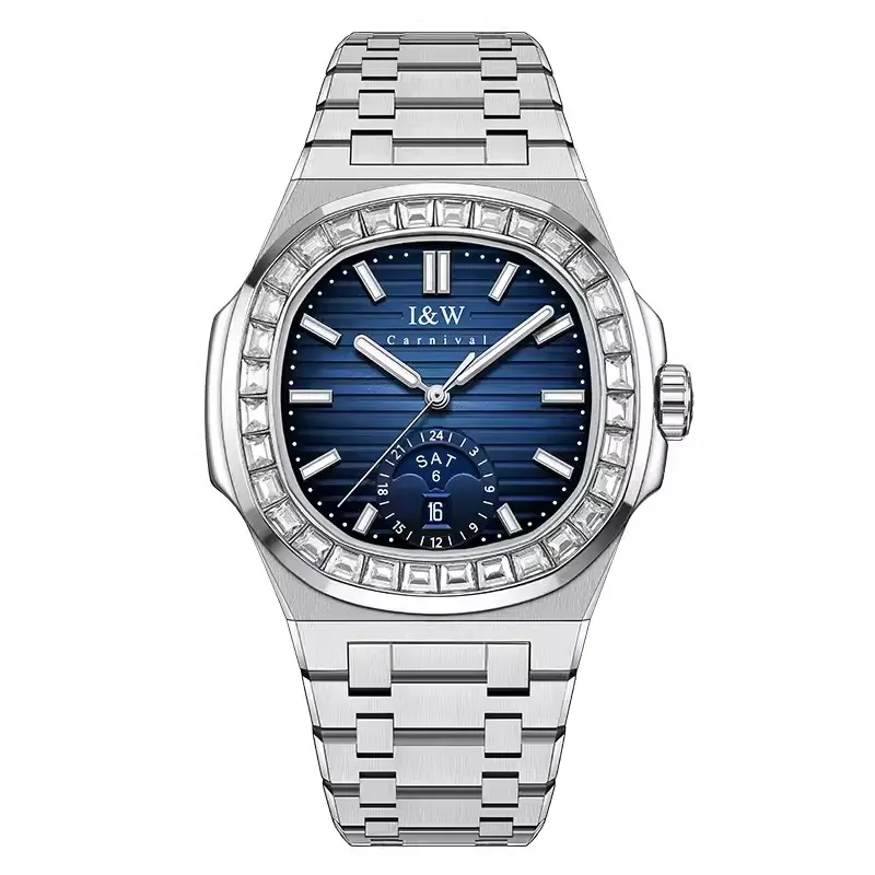 Montre CARNIVAL Automatic Watches for Men Brand Luxury Original MIYOTA Movement Mechanical Wrist Watch Man 50M Waterproof  Reloj