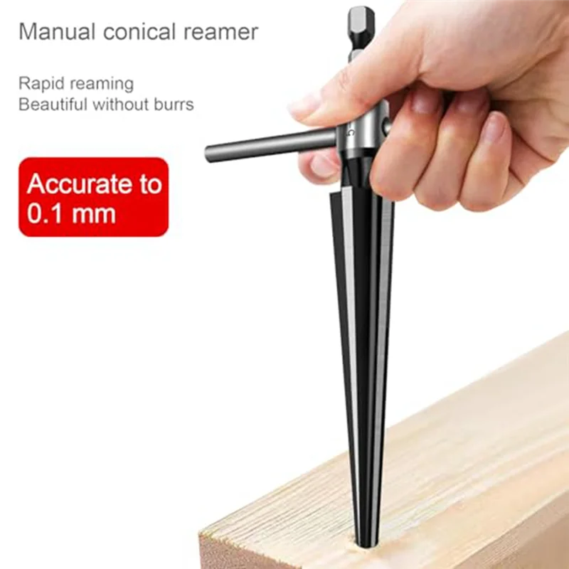 

AC88-2 Piece Hand/Drill Bit 2 Purposetapered Reamer 6 Slot Hex Reamer 5-16Mm / 3-13Mm Tapered Accessories Parts Kit