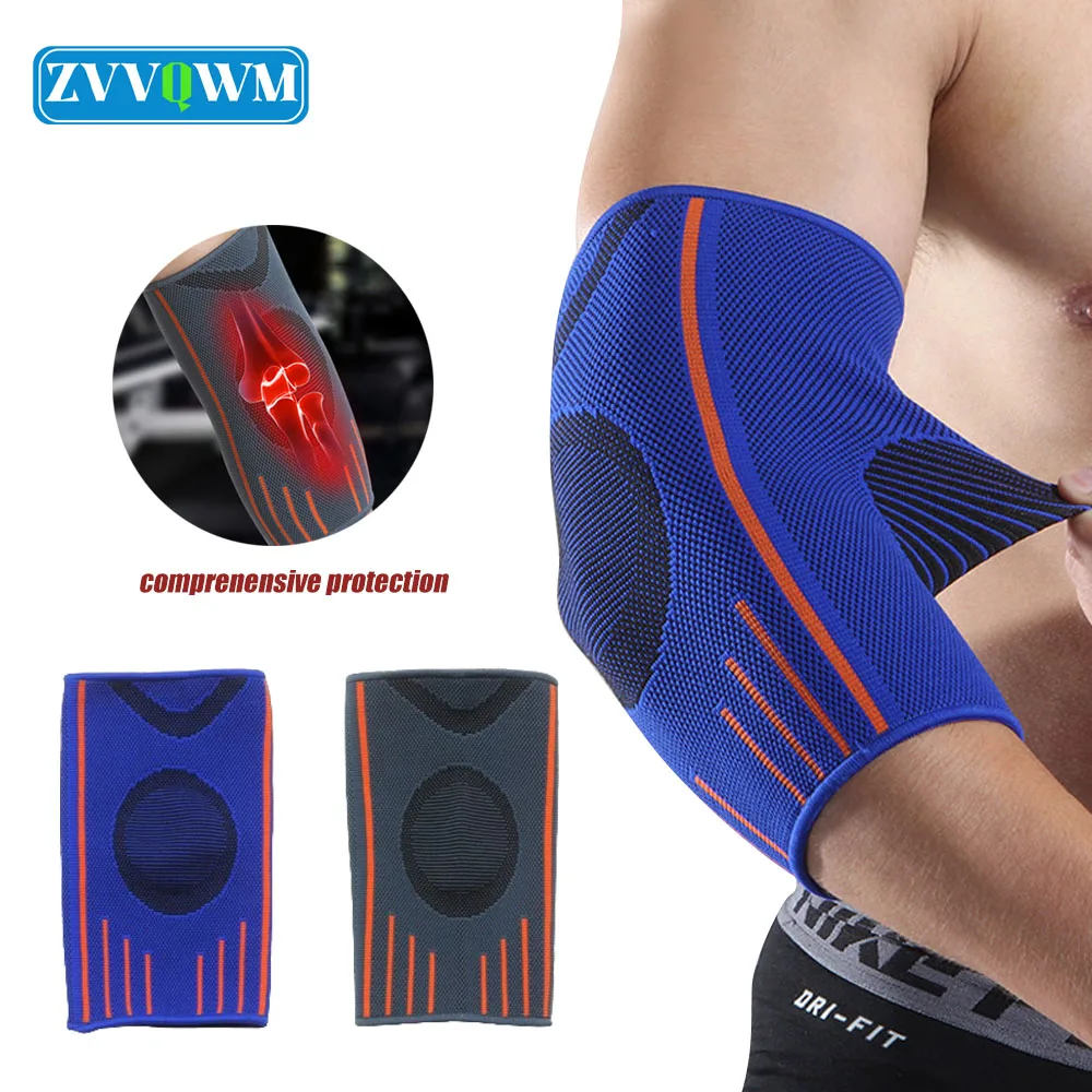 

1Pcs Compression Elbow Sleeve Arthritis Women Men Bursitis Tendonitis Arm Brace Pain Relief Sports Elbow Brace Workout Tennis