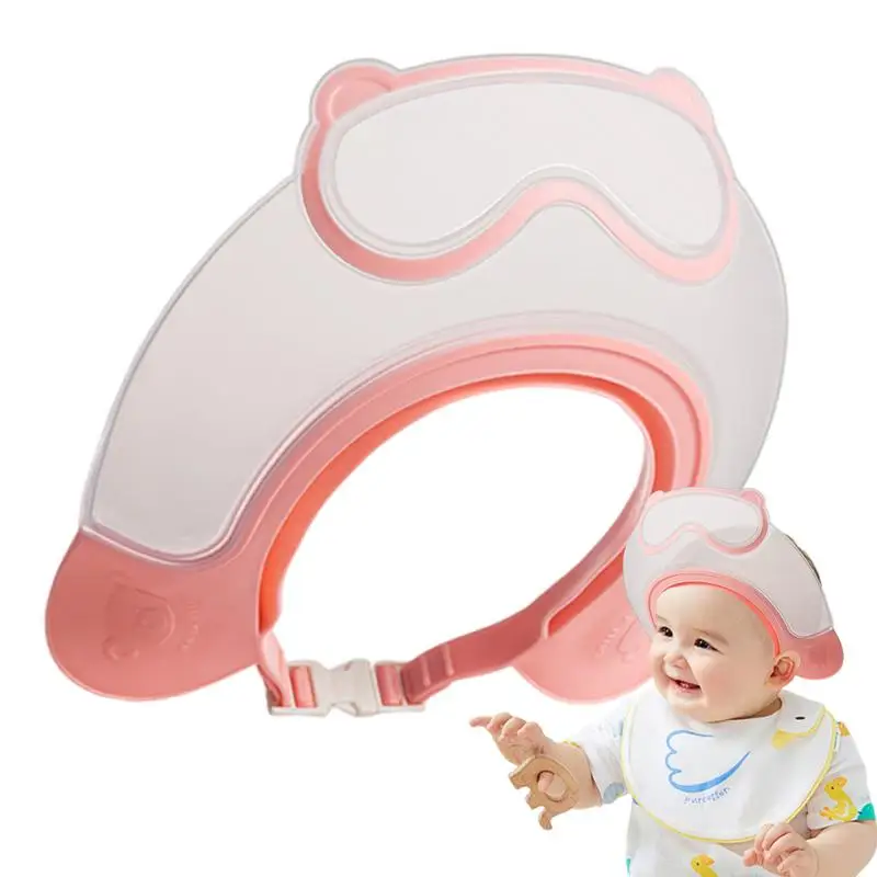 

Baby Hair Washing Shield Waterproof Adjustable Baby Bath Hat Bathing Accessories For Girls Boys Shampoo Hair Washing