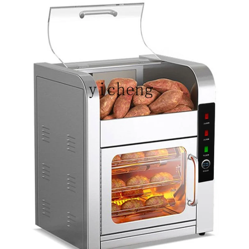 

Tqh Sweet Potato Baking Machine Automatic Vertical Double-Layer Electric Stove Street Corn Oven Sweet Potato Baking Machine