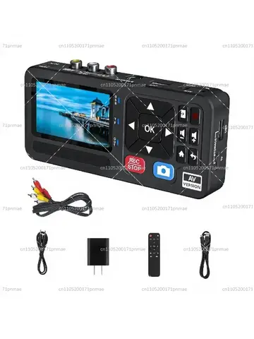 Video to Digital Converter Record VHS Tapes AV RCA Hi8 Camcorder DVD Gaming Systems