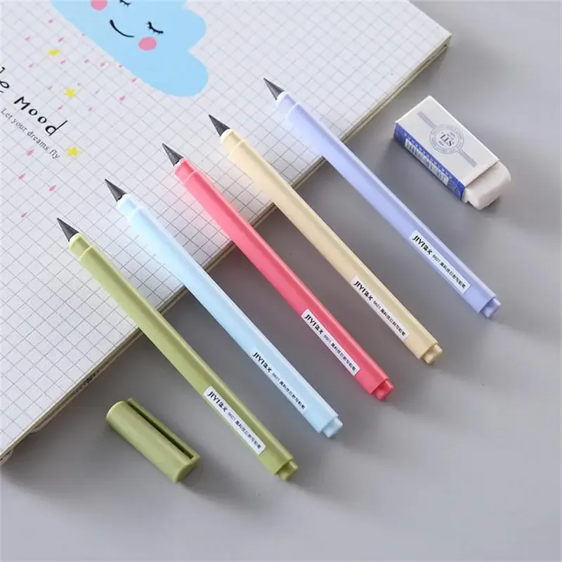 Pencil Inkless Pencil Write 6.2g School Supplies Regular Pencil 15cm Sharp Eternal Pencil No Cutting Convenient And Practical