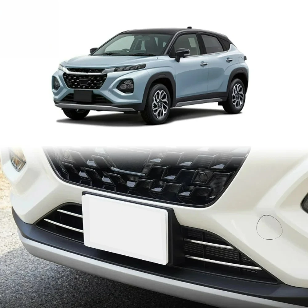 

For Suzuki Fronx WDB3S WEB3S 2024 2025 2026 Stainless Steel Front Bottom Center Grille Insert Grill Mesh Cover Trim Garnish