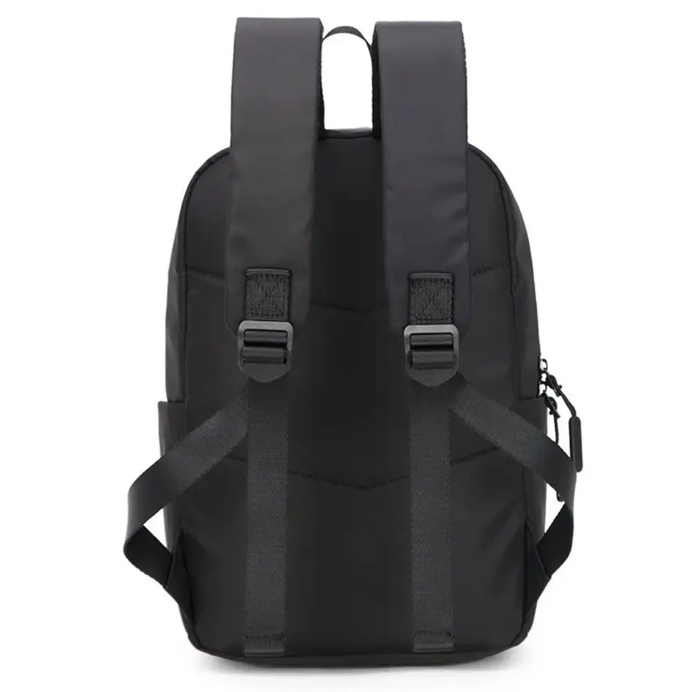 Oxford Mini Men\'s Backpack Waterproof Lightweight Small Shoulder School Bag Wear-resistant Solid Color Travel Male Backpacks