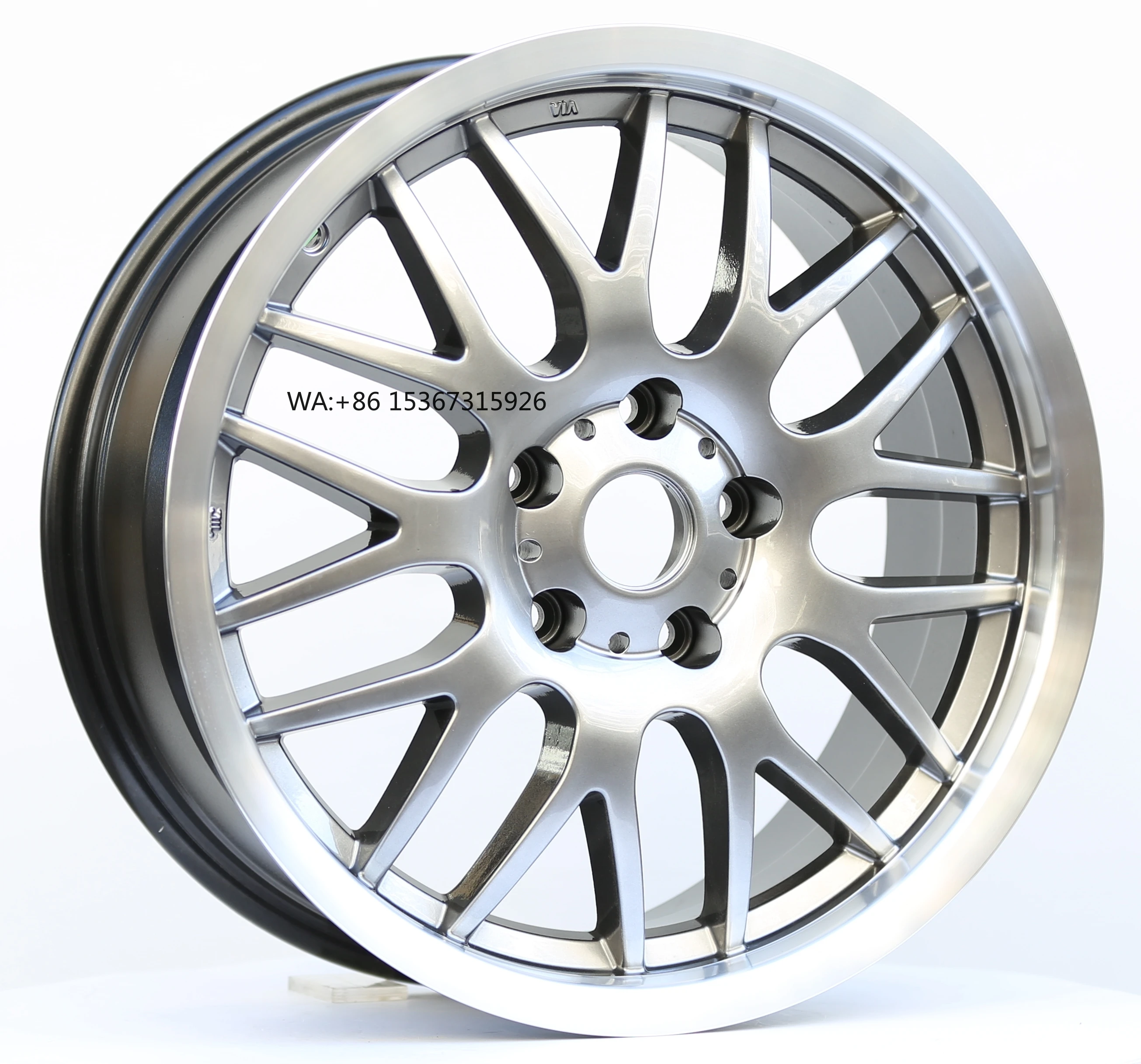 

17-Inch New Aluminum Alloy Wheels 5x115 & 5x120 for Upgrading & Refitting Cars and Passenger Vehicles