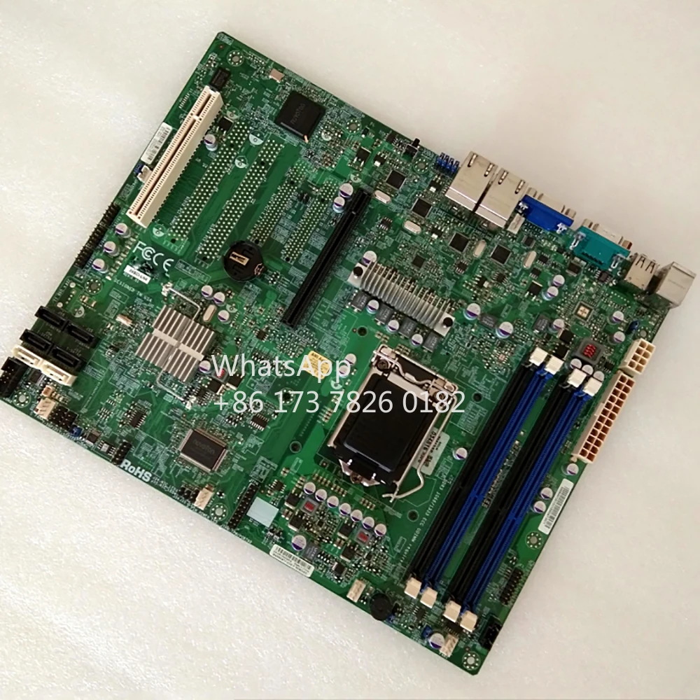 Motherboard Xeon E3-1200 V1/V2 Series 2nd and 3rd Gen Core i3 DDR3 LGA1155 For Supermicro X9SCI-LN4