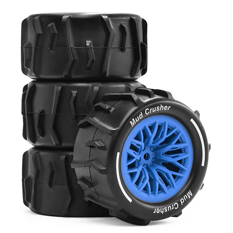 4 Stück 73 mm Short Course Truck Sandreifen für ARRMA 1/18 GRANITE GROM RC Car Upgrade Teile Zubehör