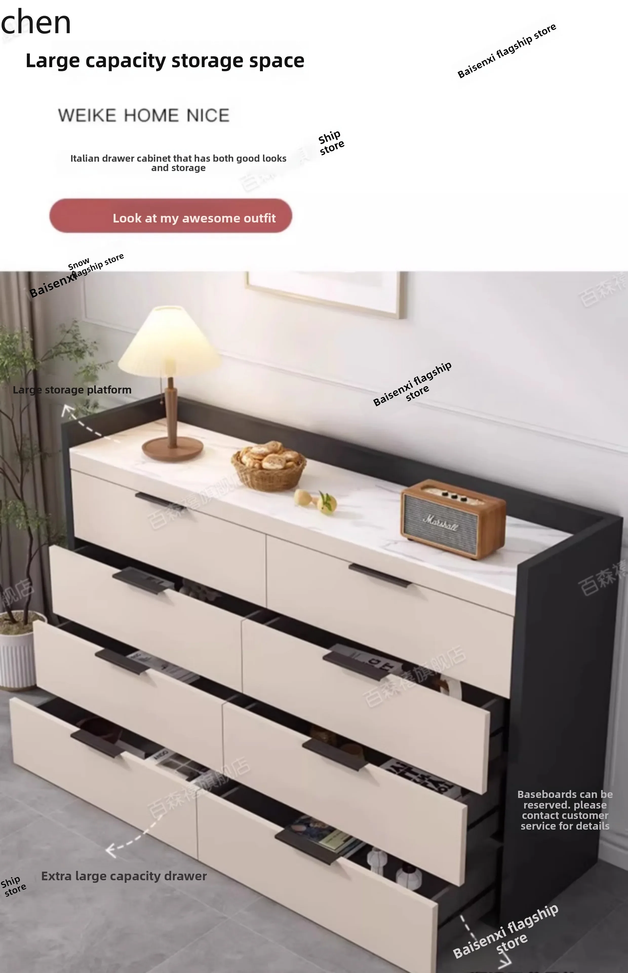 TQH-c13  solid wood living room wall storage chest bedroom storage cabinet 68 chest cabinet