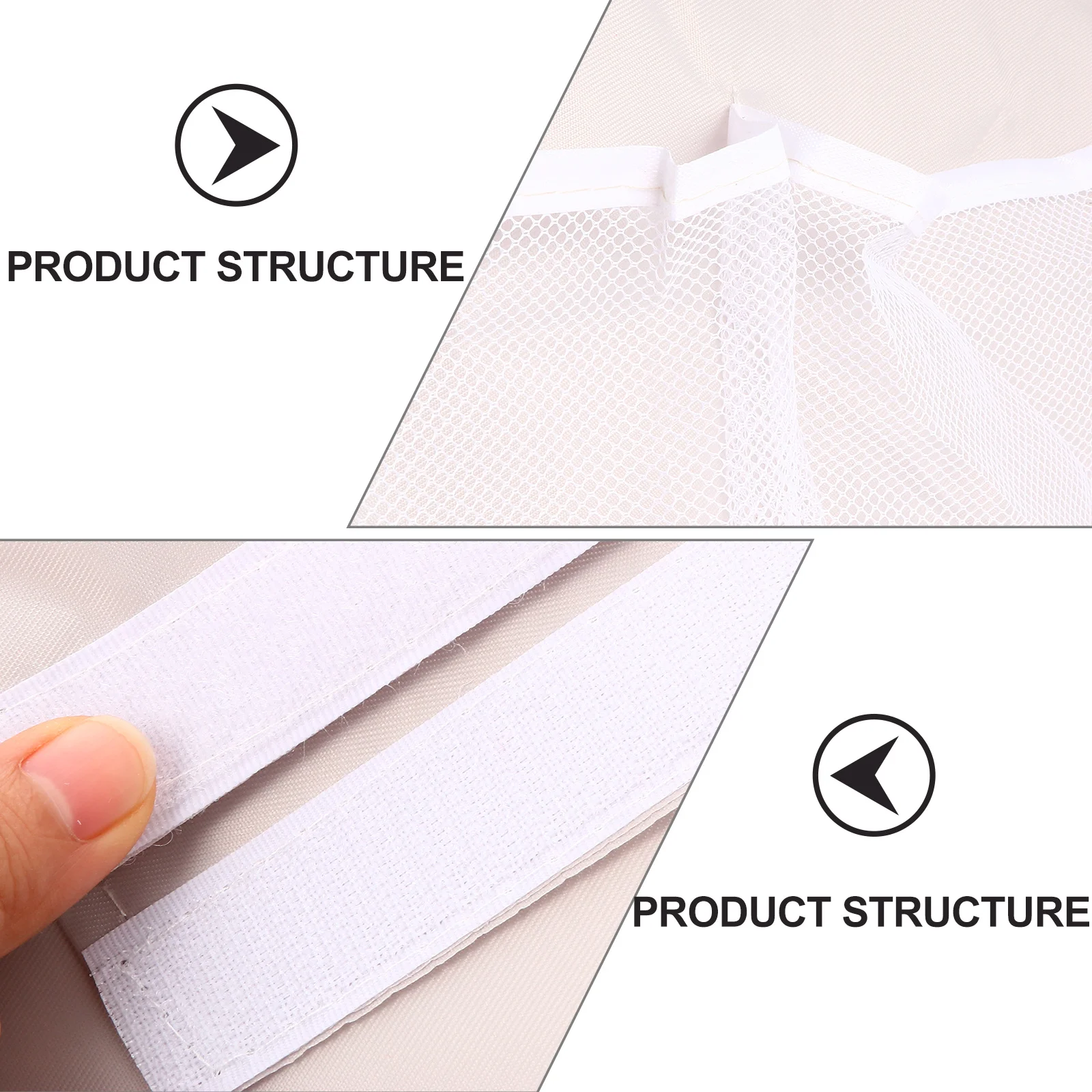 

1pc Multifunctional Folding Storage Bag Creative Hanging Container Household Cloth Organizer Oxford Material