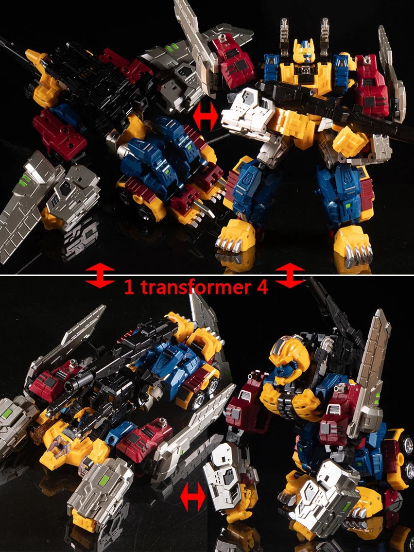 ألعاب التحول أوبتيموس البدائية JB01 تشوه روبوت IronFactory IF EX43 الشمبانزي عمل نموذج لجسم