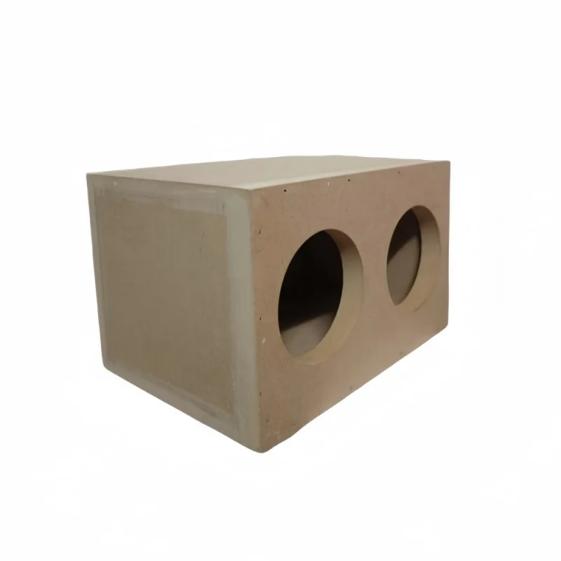 3 inch  Dual Subwoofer Empty Box Passive Audio Wooden Drawer DIY Car Audio Modified Subwoofer Housing Integrated box