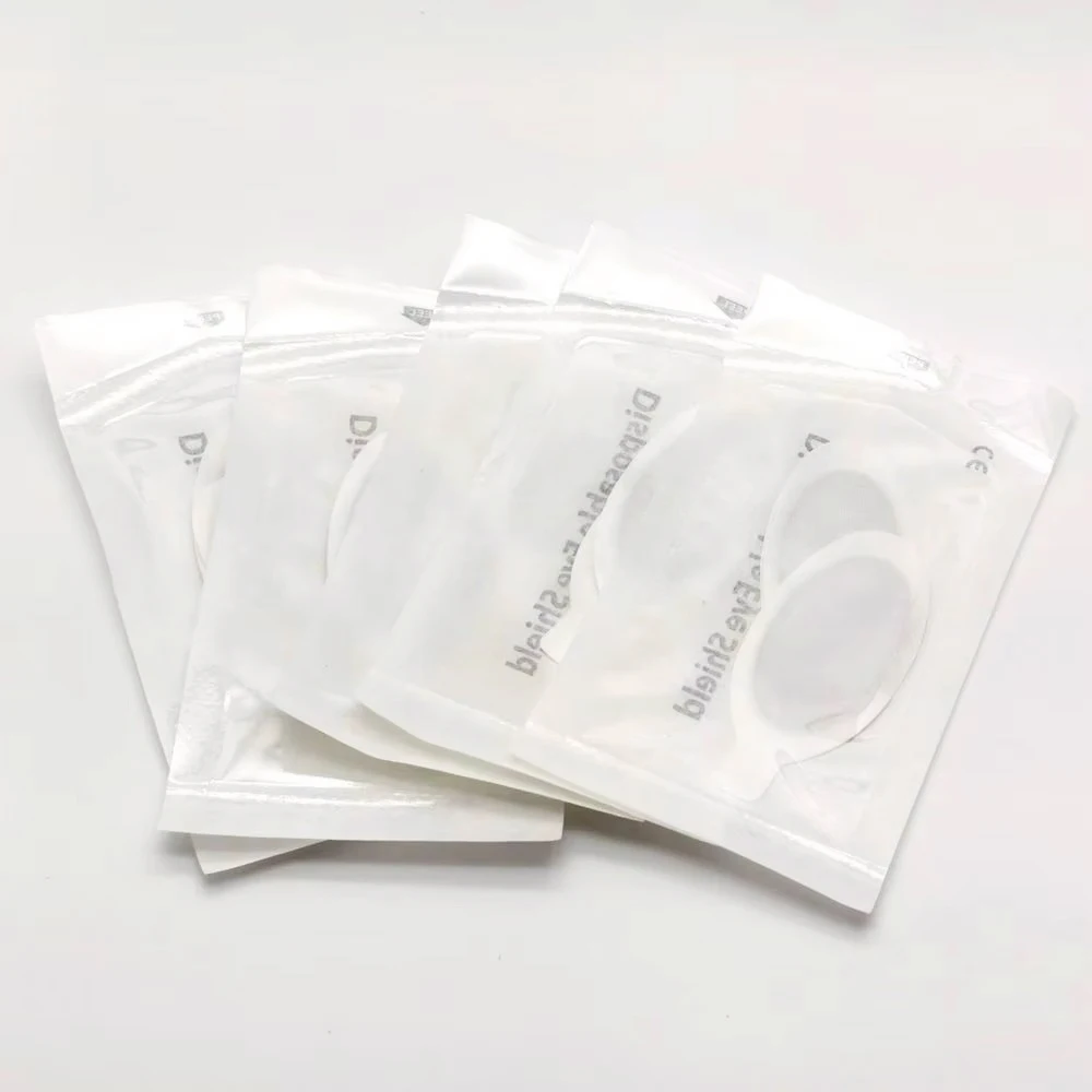 50/100 paires OD7 + bouclier oculaire jetable pour Laser IPL LED Microdermabrasion Protection des yeux 190-11000nm