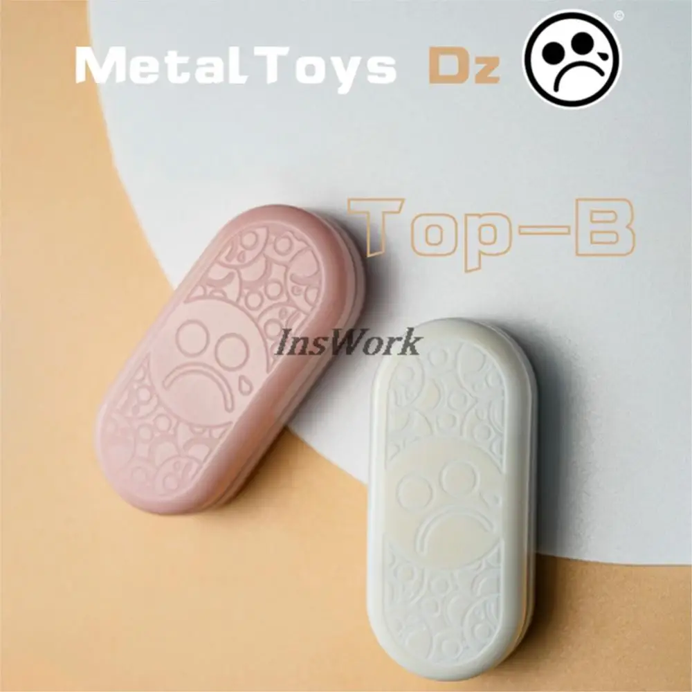 Metal Toys Dz Pink Top B Bubble Corian And Peek Texture Mechanical Push Slider Antistress Relaxing Toys EDC Fidget Hand Spinner