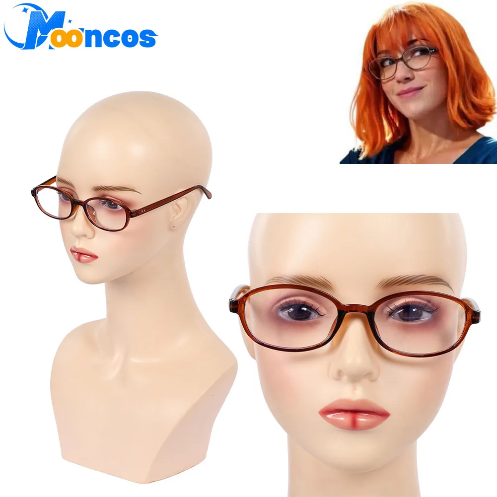 

Nami Cosplay Costume Accessories Plain Glasses Spectacles Eyewear Movie Navigation Women Adult Disfraz Props Halloween Carnival