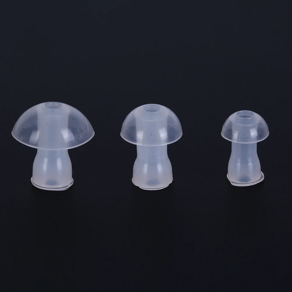 Clear Hearing Aid Earplug Tube Tubes + Domes L M S Size Hearing Aids Accessories Domes with Sound