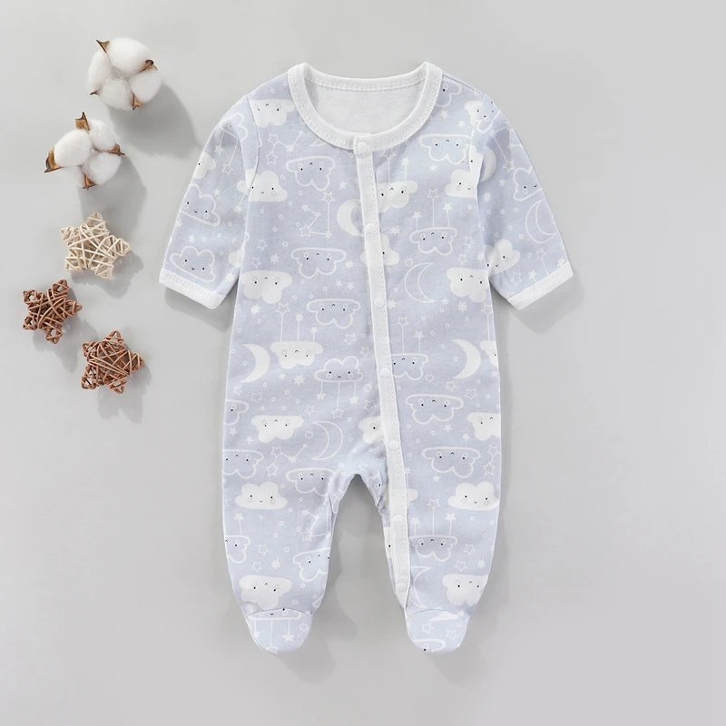 Newborn Baby Clothes 2024 New Autumn Baby Bodysuit Summer Girl Romper Soft Boys Jumpsuit Children's Clothes 0 to 9 Months