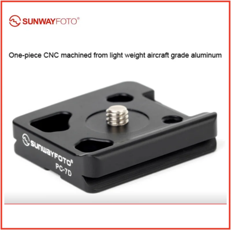 

SUNWAYFOTO PC-7D Custom Plate для корпуса Canon 7D, PC-7D