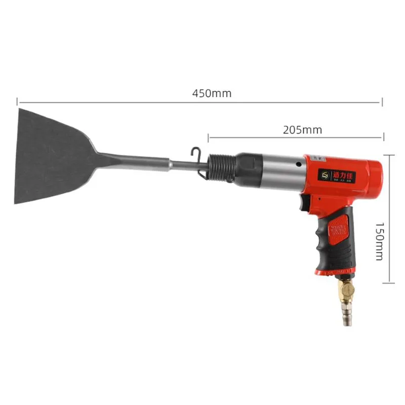Pala pneumatica di livello industriale pistola a impatto pallet di legno rimozione artefatto potente vibrazione percussione scalpello lama allargata