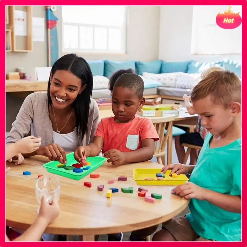 

10 шт. разноцветные пластиковые художественные подносы, пластиковый поднос для деятельности, поднос для хранения для искусства и поделок, живопись, организирующие принадлежности