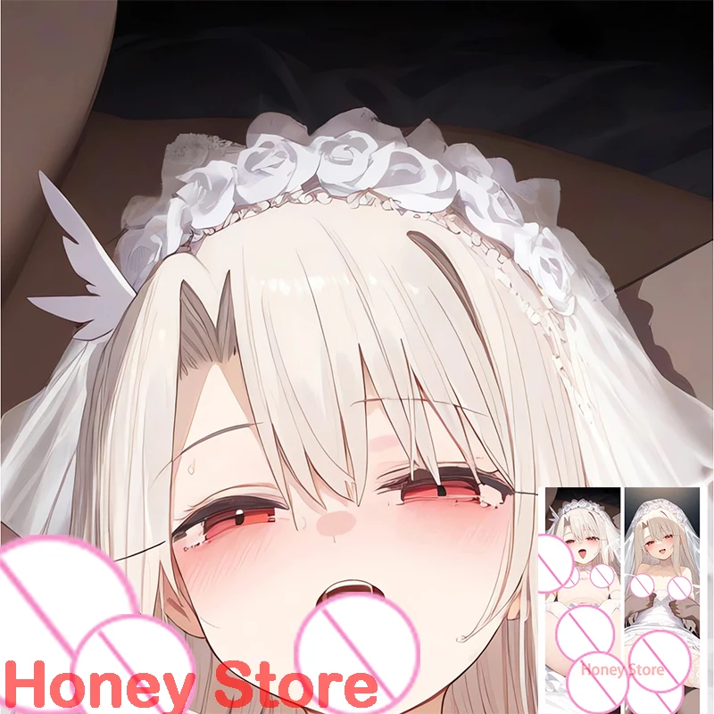 

Двусторонняя наволочка Dakimakura Illya, равная подушка для тела, сексуальная наволочка для тела