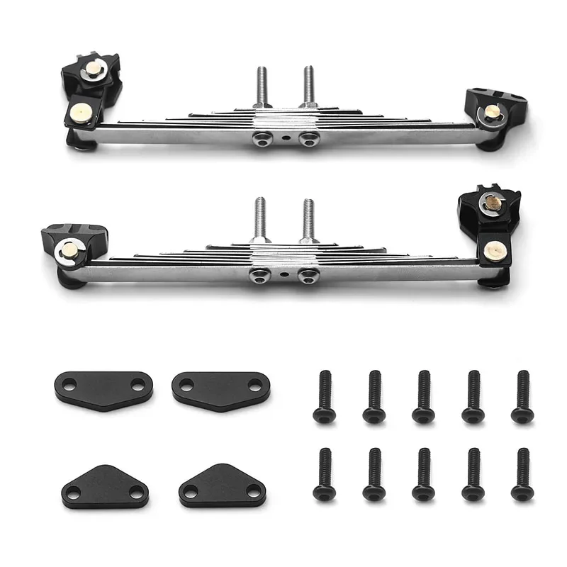 RC Truck LESU Metal Frame Side Suspension M2 Leaf Spring Plate Spring for 1/14 Tamiya SCANIA 770S VOLVO FH16XL MAN TGX Car