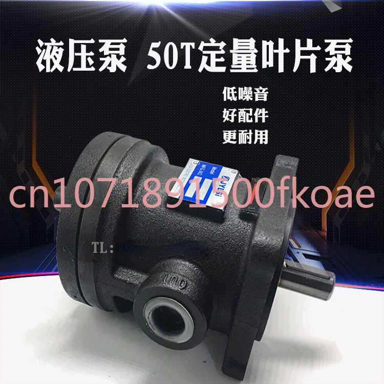 50t-19-fr Quantitative Vane Hydraulic Oil Pump 50t-12/14/17/20/25/28/30/39/40fr/LR