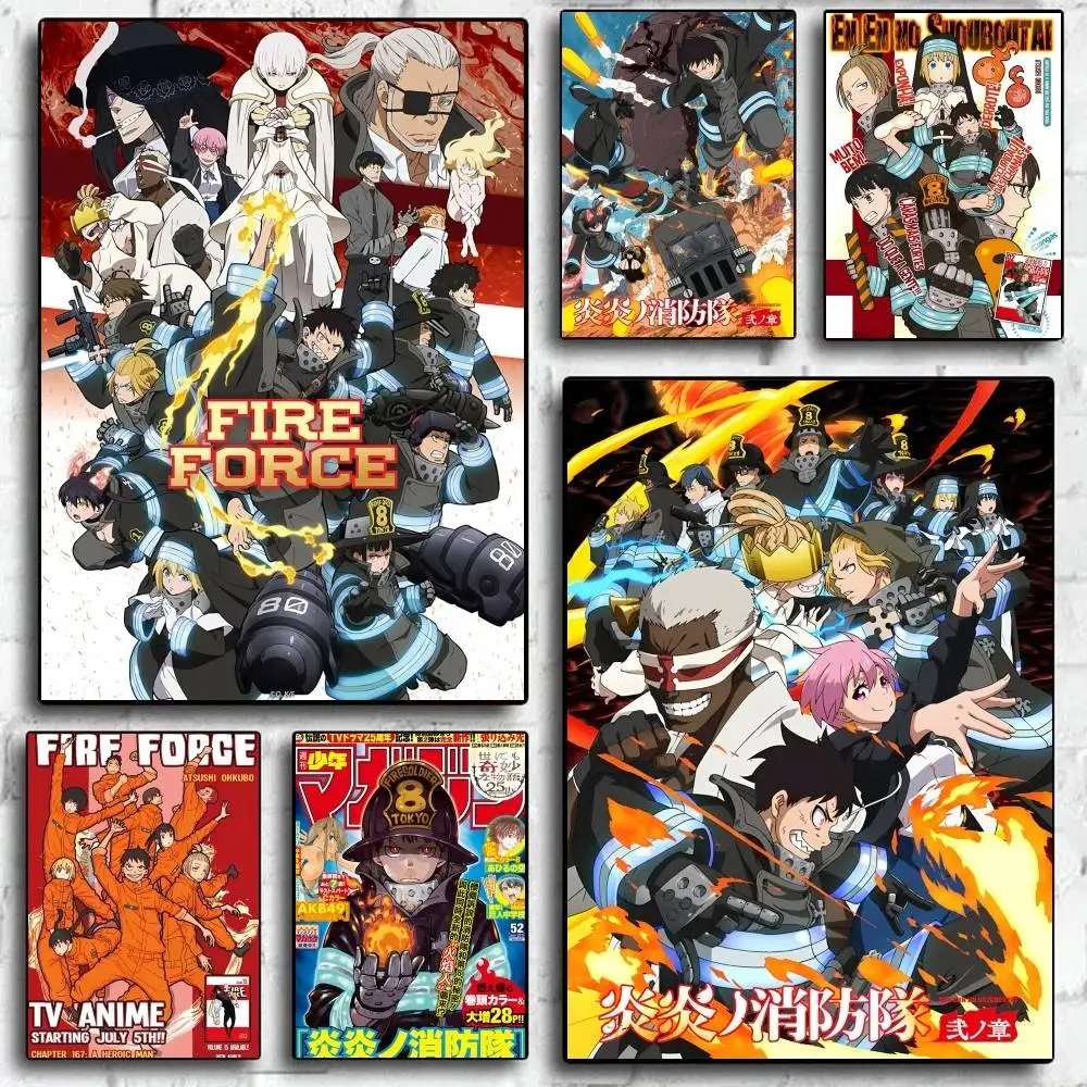 1Pc Anime Fire Brig…