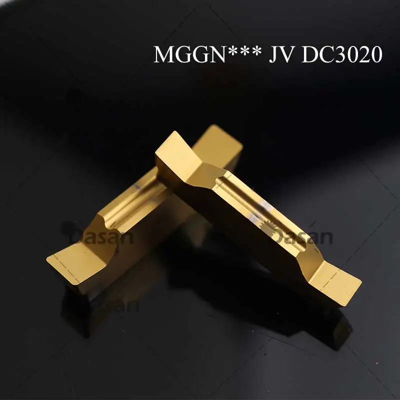 MGGN300 MGGN400 MGGN500 MGGN150 MGGN200 MGGN250 JV DM9030 Dasan MGGN600 karbida sisipan Slot Grooving Blade alat pemotong bubut