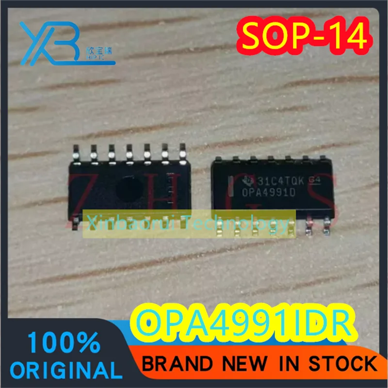 

(4/20pieces) OPA4991IDR OPA4991ID OPA4991 SOP14 operational amplifier chip 100% new spot authentic