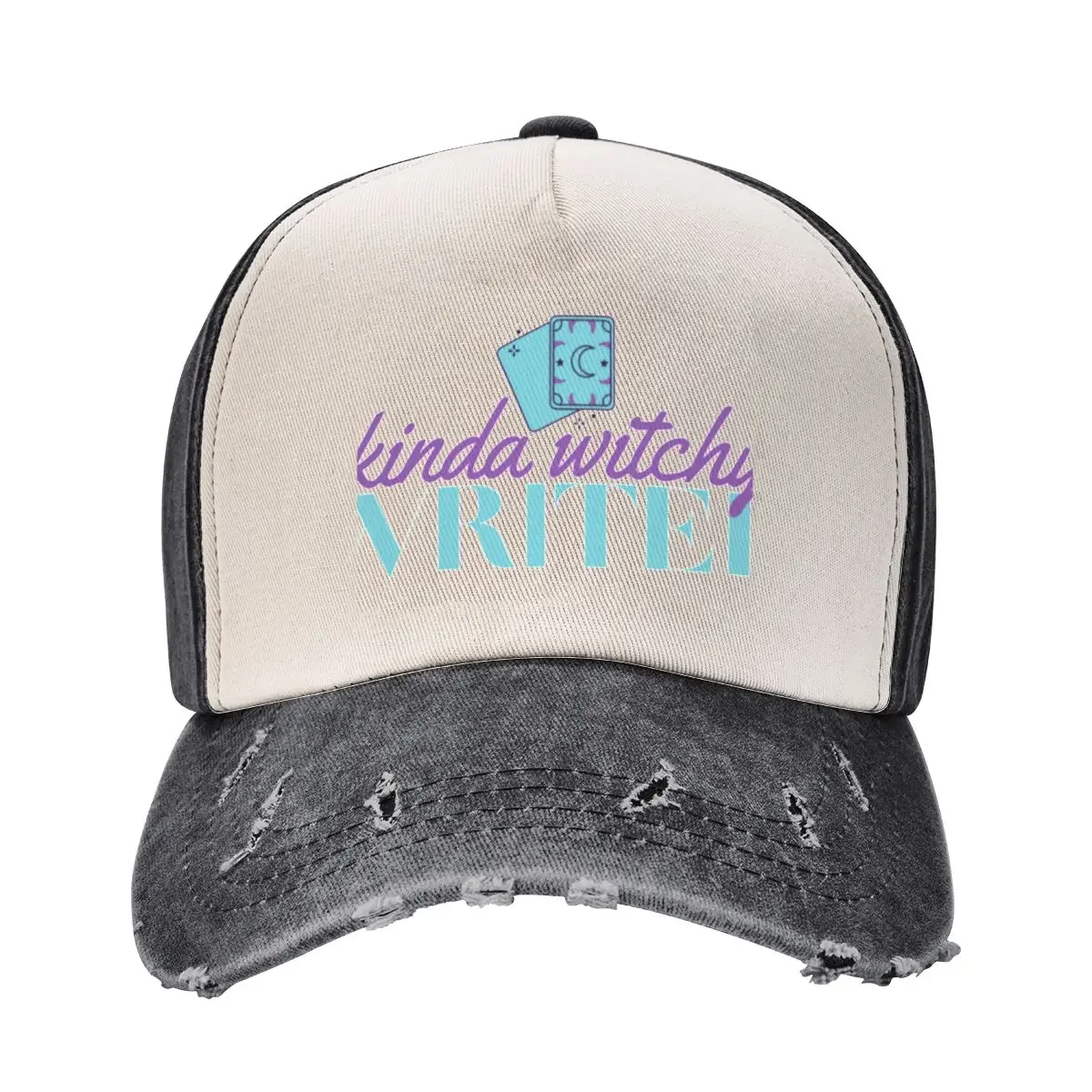 

Kinda Witchy Writer Baseball Cap Golf Wear Beach Bag funny hat Ladies Men's