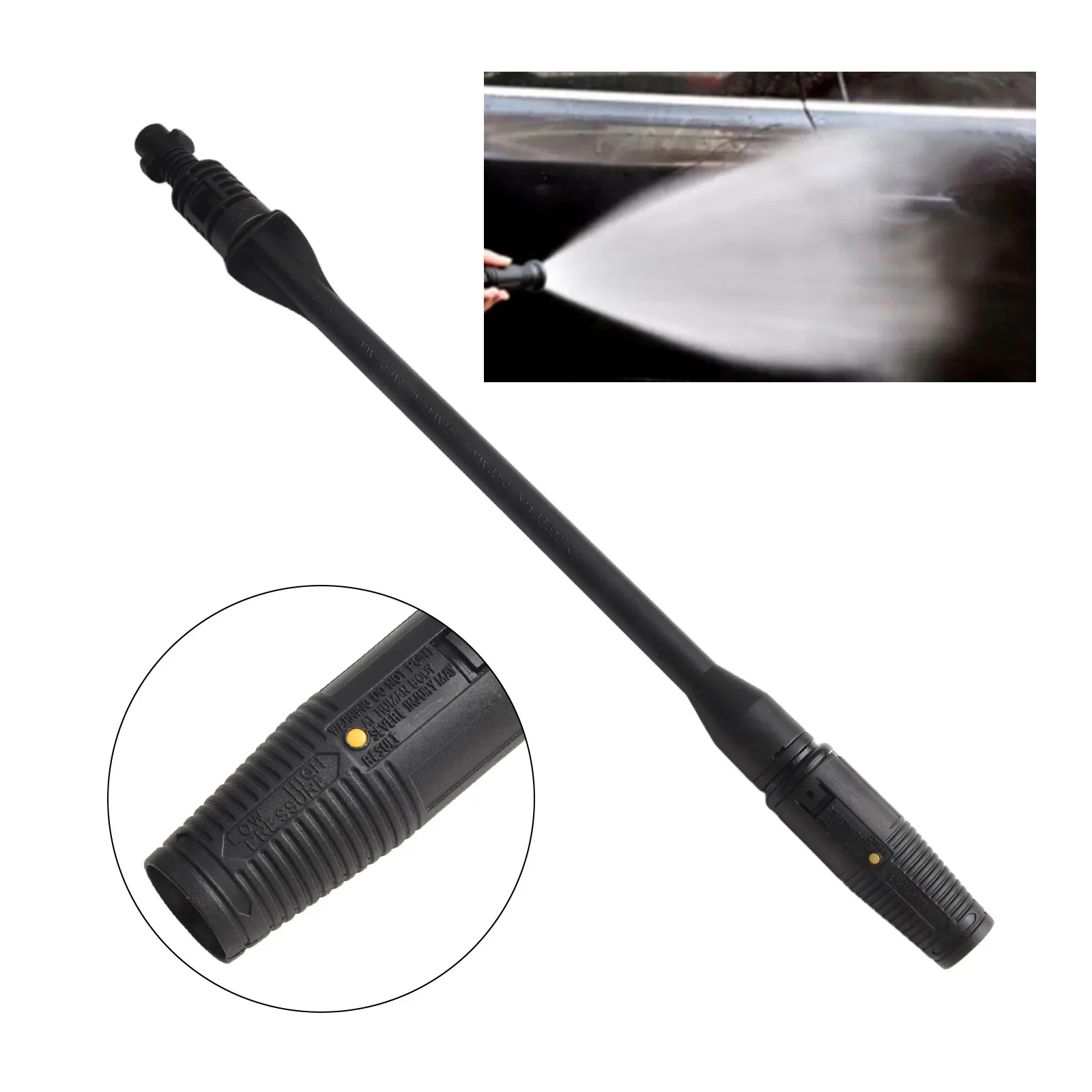 فوهة فوهة متغيرة 1x946934 أداة رش الضغط الأسود 1*1 قطعة 1 قطعة مروحة بيئية لبوش أكواتاك لانس #6